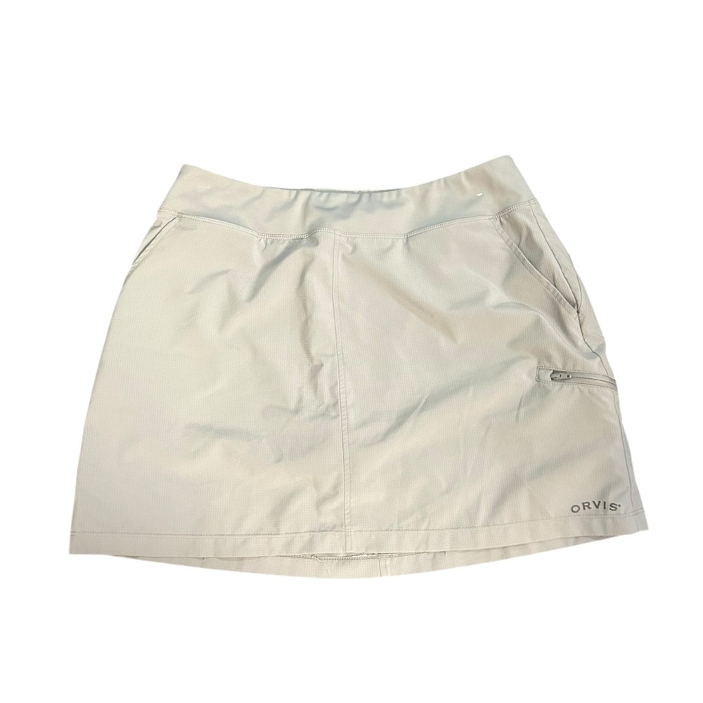 Orvis Light Cream Mini Skirt
